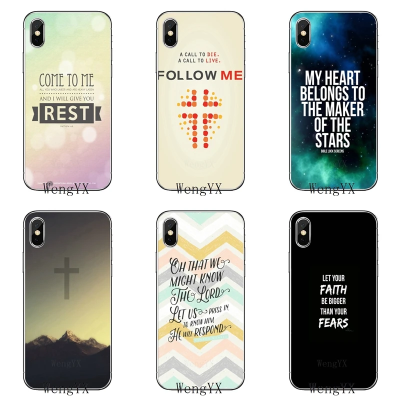 christian scripture cross slim silicone TPU Soft phone cover case For Apple iPhone X XR XS Max 8 7 6 6s plus 5 5s 5c SE 4 4s
christian scripture cross slim silicone TPU Soft phone cover case For Apple iPhone X XR XS Max 8 7 6 6s plus 5 5s 5c SE 4 4s