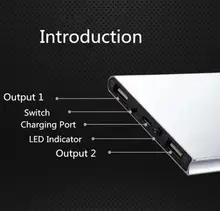 50000mAh Mini Portable Charger External Battery Power Bank iPower Technology for Cell Phone, mobile phone