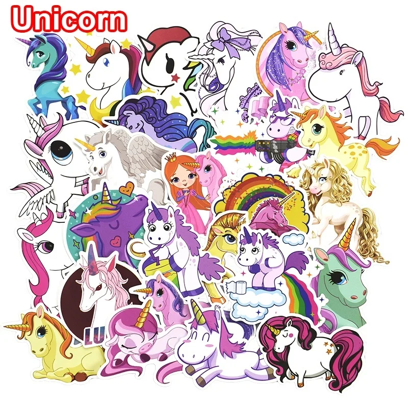 30 Pcs Colorful Cute Unicorn Stickers for Laptop Car Styling Phone Luggage Bike Motorcycle Mixed Cartoon Pvc Waterproof Sticker
30 Pcs Colorful Cute Unicorn Stickers for Laptop Car Styling Phone Luggage Bike Motorcycle Mixed Cartoon Pvc Waterproof Sticker