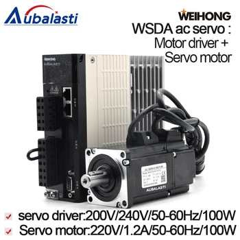 WeiHong WSDA AC Servo motor Driver 200W + Servo Motor 200W Torque 0.637N.M Rated Voltage 220V 1.2A
WeiHong WSDA AC Servo motor Driver 200W + Servo Motor 200W Torque 0.637N.M Rated Voltage 220V 1.2A