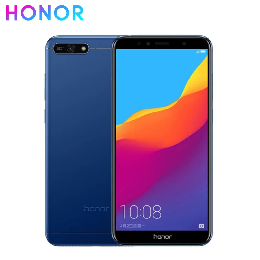 Новый мобильный телефон Honor 7A 4G LTE 5 7 дюймов 2 Гб ОЗУ 32 ПЗУ четыре ядра Snapdragon 430 3000
