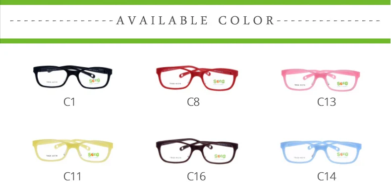 Colorful style of SECG Eyeglasses