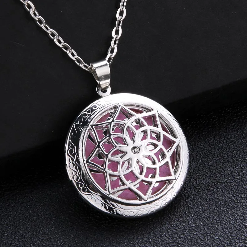 Silver Kaleidoscope Fine Aroma Pendant Necklace Fashion Charm Aromatherapy Essential Oil Diffuser Aroma Locket Perfume Jewelry
Silver Kaleidoscope Fine Aroma Pendant Necklace Fashion Charm Aromatherapy Essential Oil Diffuser Aroma Locket Perfume Jewelry