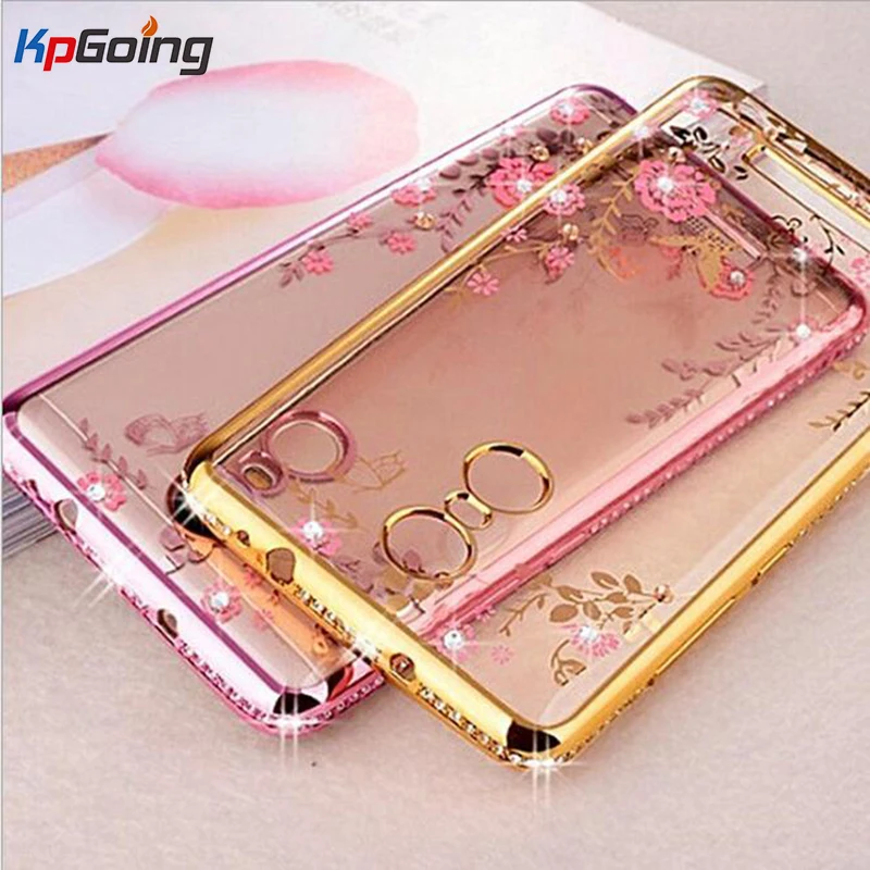 For Xiaomi Redmi 4X Case TPU Flower Bling Rhinestones Transparent Cover for Xiaomi Redmi Note 4X Pro Xiaomi Redmi 5 5A Plus Capa
For Xiaomi Redmi 4X Case TPU Flower Bling Rhinestones Transparent Cover for Xiaomi Redmi Note 4X Pro Xiaomi Redmi 5 5A Plus Capa
