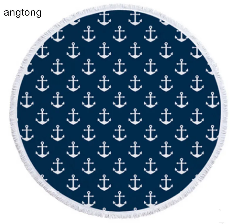 150*150cm Round Beach Towel With Tassels Microfiber Bath Towel Handfeel Soft Sea Anchor Flower Pineapple leopard flamingo print
150*150cm Round Beach Towel With Tassels Microfiber Bath Towel Handfeel Soft Sea Anchor Flower Pineapple leopard flamingo print