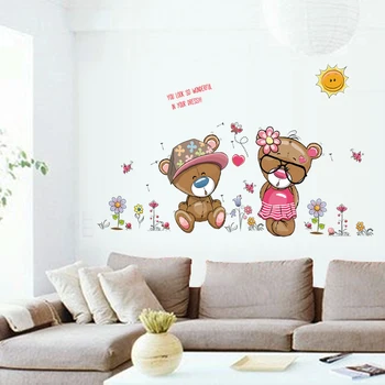 SK7009 Sticker Teddy bear Wall Stickers Children Room Home Decor Teddy bear Kids Room Decal Baby Room Nursery Decor
SK7009 Sticker Teddy bear Wall Stickers Children Room Home Decor Teddy bear Kids Room Decal Baby Room Nursery Decor