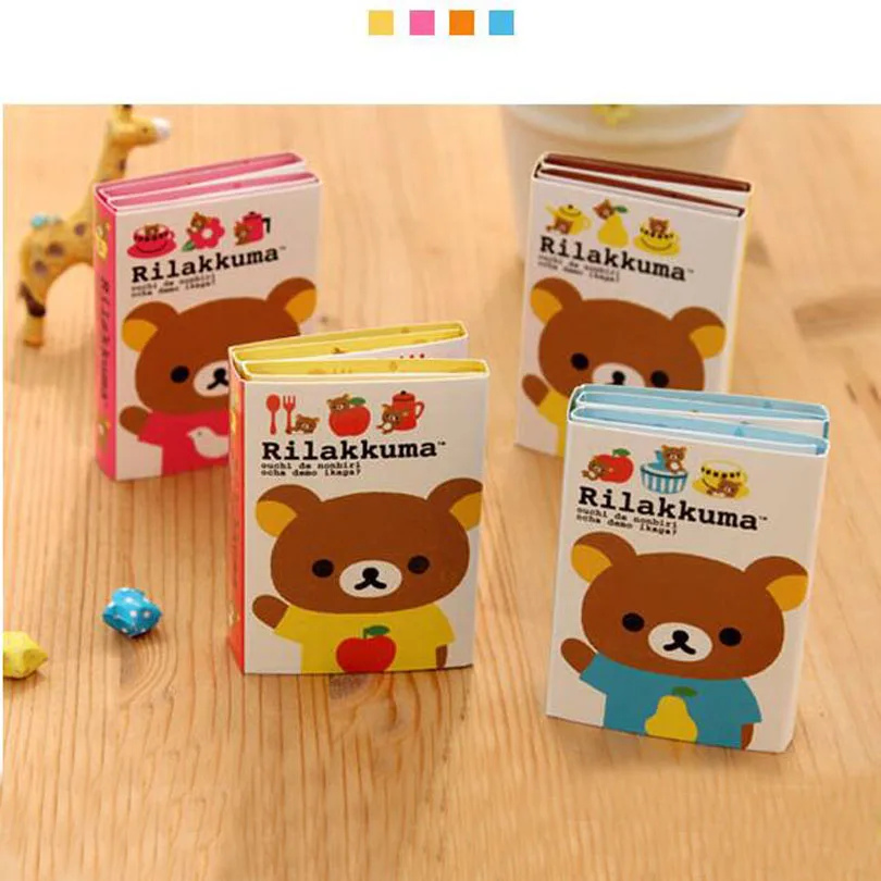 New cute Rilakkuma bear styles Notepad / Memo pad / Paper sticky note / note Gift stationery GT365
New cute Rilakkuma bear styles Notepad / Memo pad / Paper sticky note / note Gift stationery GT365