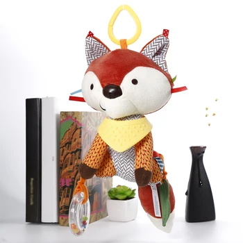 Hot Sale Lovely Fox Soft Plush Toy Doll Newborn Baby Bed Hanging Toy Bed Bell Stroller Toy For Infant Gift
Hot Sale Lovely Fox Soft Plush Toy Doll Newborn Baby Bed Hanging Toy Bed Bell Stroller Toy For Infant Gift