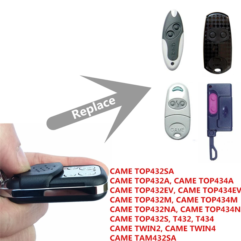 2018 New Copy CAME TOP432EE remote contol. 2-channel Came Top 432 EE remote control (fixed code, frequency 433,92 MHz)
2018 New Copy CAME TOP432EE remote contol. 2-channel Came Top 432 EE remote control (fixed code, frequency 433,92 MHz)