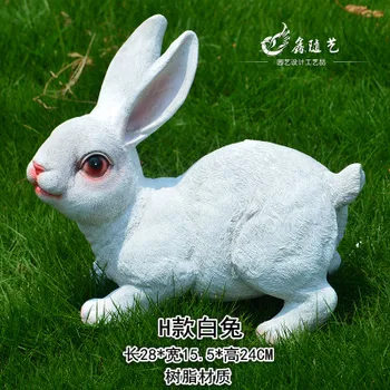 Lovable rabbit ornament resin Animal sculpture Ornament Glass Steel simulation rabb garden statues Home wedding decoration dies
Lovable rabbit ornament resin Animal sculpture Ornament Glass Steel simulation rabb garden statues Home wedding decoration dies