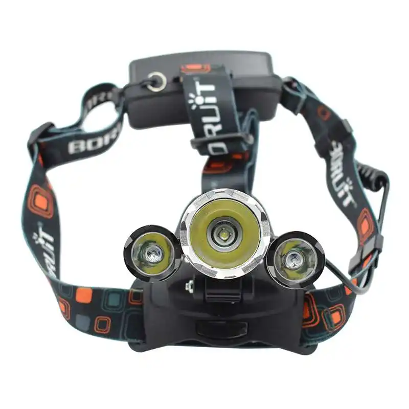 10000 Lumens 3 LED Headlamp Forehead Flashlight Camping Fishing Head Torch Light Rechargeable Running Headlight by 18650 Battery
10000 Lumens 3 LED Headlamp Forehead Flashlight Camping Fishing Head Torch Light Rechargeable Running Headlight by 18650 Battery