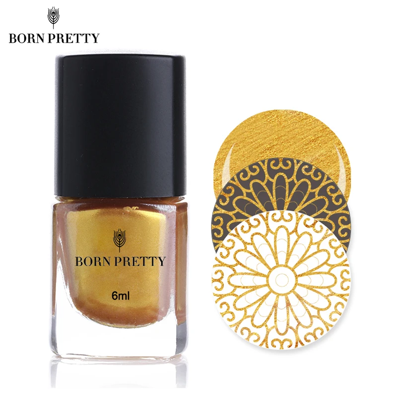 BORN PRETTY Nail Stamping Polish 6ml for Plate Printing Stamping Oil Manicure Nail Art Polish Varnish #1 6ml
BORN PRETTY Nail Stamping Polish 6ml for Plate Printing Stamping Oil Manicure Nail Art Polish Varnish #1 6ml