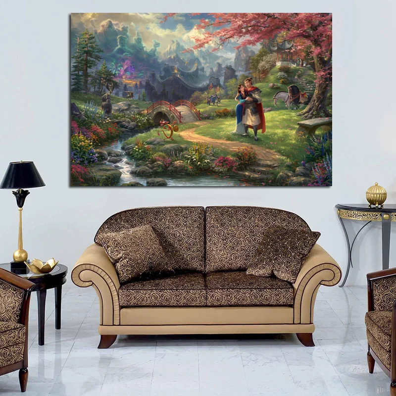 Thomas Kinkade Mulan Puzzle Art Canvas Posters Prints Wall Art Painting Oil Decorative Picture Modern Home Decoration Artwork
Thomas Kinkade Mulan Puzzle Art Canvas Posters Prints Wall Art Painting Oil Decorative Picture Modern Home Decoration Artwork