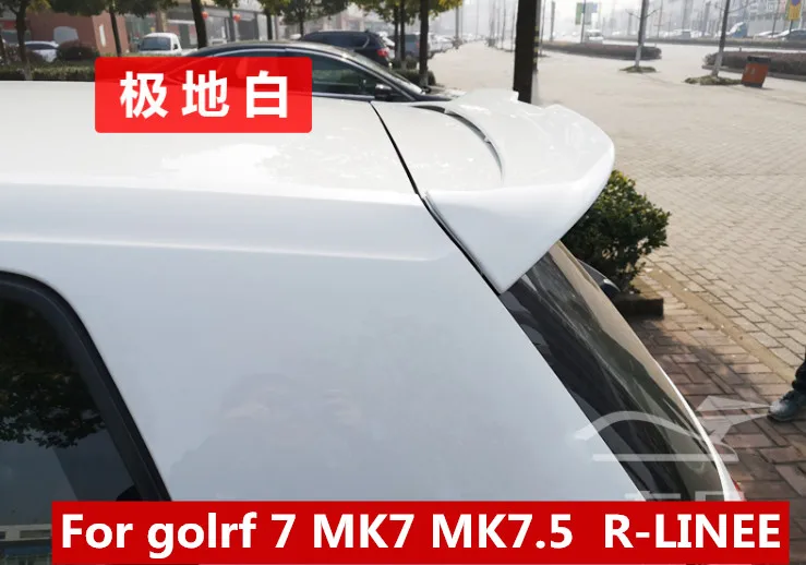Спойлер для заднего окна на крышу Golf 7 MK7 MK7.5 R LINE спойлер от 2013 до 2019 Материал ABS