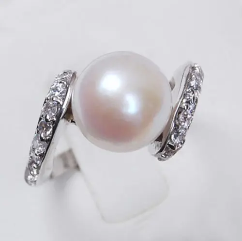 shipping> --Genuine Natural white Akoya cultured pearl ring AAA Grade Size:7 8 9 /A01
shipping> --Genuine Natural white Akoya cultured pearl ring AAA Grade Size:7 8 9 /A01