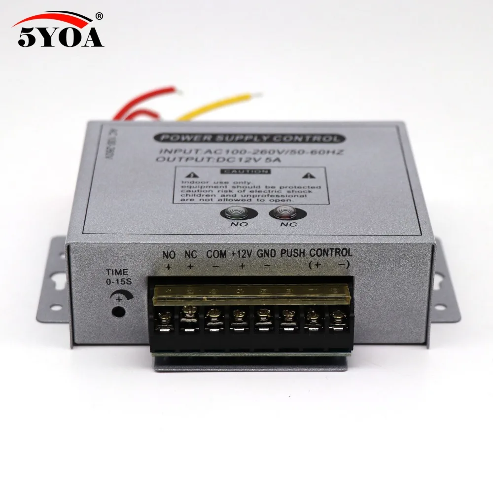 Access Control Power Supply 12V 5A High End Door RFID Fingerprint Supplier Adapter Covertor System Machine DC AC 100~260V
Access Control Power Supply 12V 5A High End Door RFID Fingerprint Supplier Adapter Covertor System Machine DC AC 100~260V
