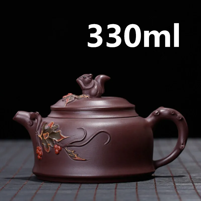Chinese Yixing Clay Teapot Tea Sets Porcelain Teapot Infuser 330ml New Arrived High Quality With Gift Box Safe Packaging
Chinese Yixing Clay Teapot Tea Sets Porcelain Teapot Infuser 330ml New Arrived High Quality With Gift Box Safe Packaging