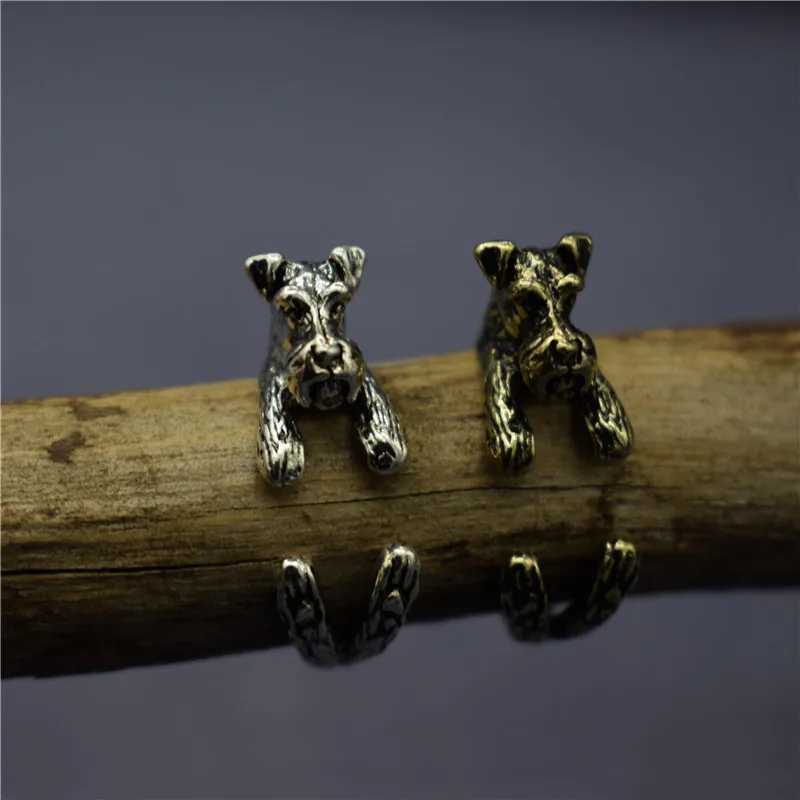 Drop Shipping Vintage Retro Cute Schnauzer Rings Adjustable Schnauzer Dog Jewellery Rings Women Men
Drop Shipping Vintage Retro Cute Schnauzer Rings Adjustable Schnauzer Dog Jewellery Rings Women Men