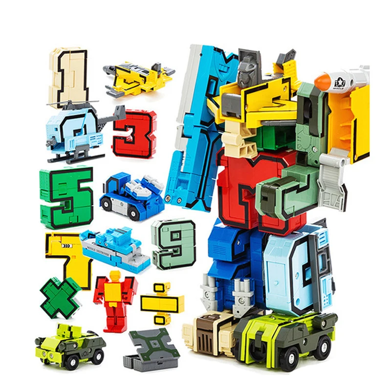 15Pcs Creative Transformation Number Math Symbol Robot Car Plane Block Action Figure Kids Educational Building Toy
15Pcs Creative Transformation Number Math Symbol Robot Car Plane Block Action Figure Kids Educational Building Toy