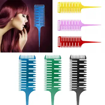 6 Colors 3-Way Sectioning Highlight Comb Professional Easy To Use Weave Weaving Comb Hair Dye Styling Tool For Salon Hot Selling
6 Colors 3-Way Sectioning Highlight Comb Professional Easy To Use Weave Weaving Comb Hair Dye Styling Tool For Salon Hot Selling