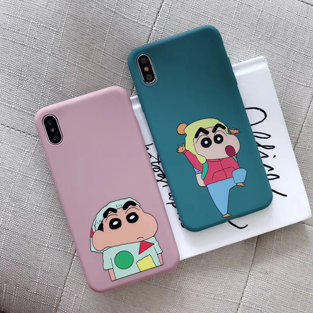Japan Cute Cartoon Crayon Shin-chan Phone Case For iphone 6 6s 7 8 plus candy soft TPU case For iphone Xs MAX XR X back cover
Japan Cute Cartoon Crayon Shin-chan Phone Case For iphone 6 6s 7 8 plus candy soft TPU case For iphone Xs MAX XR X back cover