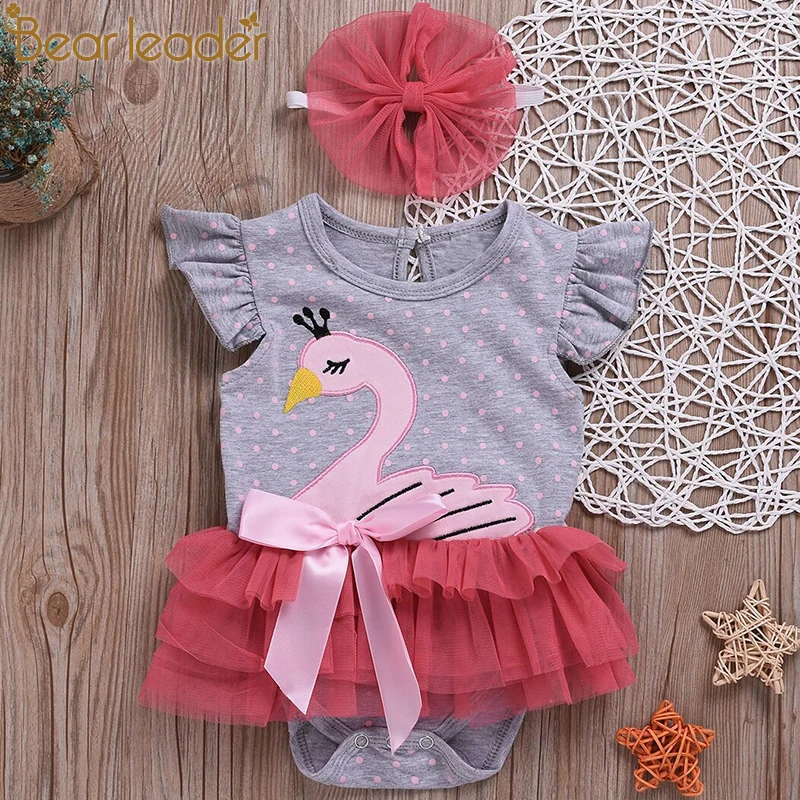 Baby Bow Rompers Girls Clothes Swan Cartoon Patter Baby Summer Clothes Mesh Cotton Toddler with Hair Band 3pcs Clothes Suit
Baby Bow Rompers Girls Clothes Swan Cartoon Patter Baby Summer Clothes Mesh Cotton Toddler with Hair Band 3pcs Clothes Suit