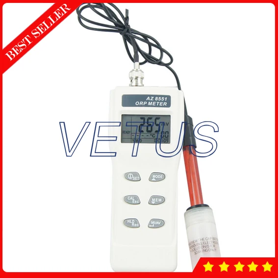 AZ8551 Portable PH meter price with pH / ORP meter/Water Quality test meter PH meter