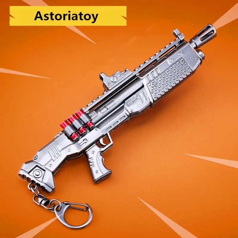 Fortnight Battle Royale Toy Model The Heavy shot gun Keychain Alloy Weapons Kids Toy Collection Decoration
Fortnight Battle Royale Toy Model The Heavy shot gun Keychain Alloy Weapons Kids Toy Collection Decoration