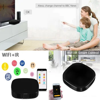 Smart Switch WIFI Wireless Remote Control Smart Home Automation For TV Air Conditioner IR Infrared work Alexa Google home
Smart Switch WIFI Wireless Remote Control Smart Home Automation For TV Air Conditioner IR Infrared work Alexa Google home