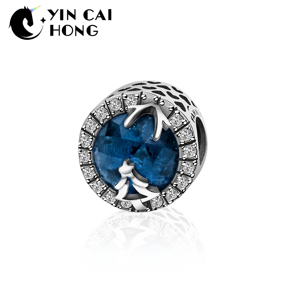YCH 2019 New Arrivals 925 Sterling Silver Dazzling CZ Blue Zircon Charms Fit Original Authentic Jewelry Christmas tree Gift
YCH 2019 New Arrivals 925 Sterling Silver Dazzling CZ Blue Zircon Charms Fit Original Authentic Jewelry Christmas tree Gift
