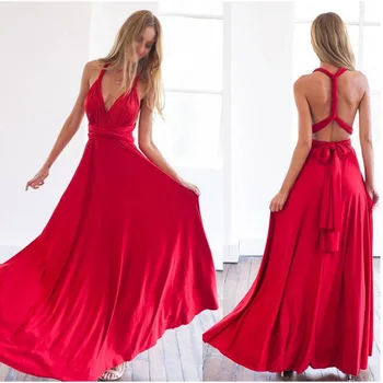 Sexy Deep V-neck Long Bridesmaid Dresses Spaghetti Straps Backless Party Wear Dress Prom Gowns Robe de Soiree
Sexy Deep V-neck Long Bridesmaid Dresses Spaghetti Straps Backless Party Wear Dress Prom Gowns Robe de Soiree