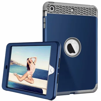 For iPad Mini 3 Case PC Rugged Drop Protection 3 in 1 Full Body Shockproof Protective Skin Cover For Apple iPad Mini 3 2 1 Case
For iPad Mini 3 Case PC Rugged Drop Protection 3 in 1 Full Body Shockproof Protective Skin Cover For Apple iPad Mini 3 2 1 Case