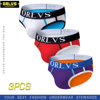 ORLVS 3PC/LOT Brand Men Briefs Male Underwear Breathable Mesh Quick Dry Comfortable Underpants Cueca Tanga Men Briefs Underwear
ORLVS 3PC/LOT Brand Men Briefs Male Underwear Breathable Mesh Quick Dry Comfortable Underpants Cueca Tanga Men Briefs Underwear