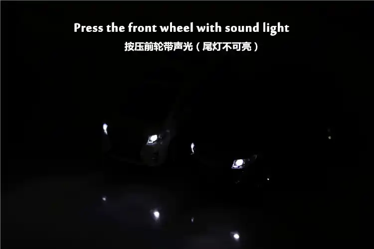 mpv metal toy car with sound/light/pull back function kid gift