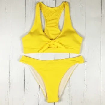Solid Bikini Set 2019 Swimsuit New Swimwear Sexy Bathing Suit Hollow May Women Bathers Bow Maillot
Solid Bikini Set 2019 Swimsuit New Swimwear Sexy Bathing Suit Hollow May Women Bathers Bow Maillot