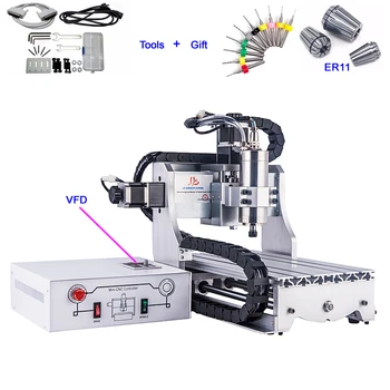 Mini CNC Metal Engraving Machine CNC 3020 0.8KW Water Spindle PCB Milling Machine with 1605 Ball Screw
Mini CNC Metal Engraving Machine CNC 3020 0.8KW Water Spindle PCB Milling Machine with 1605 Ball Screw