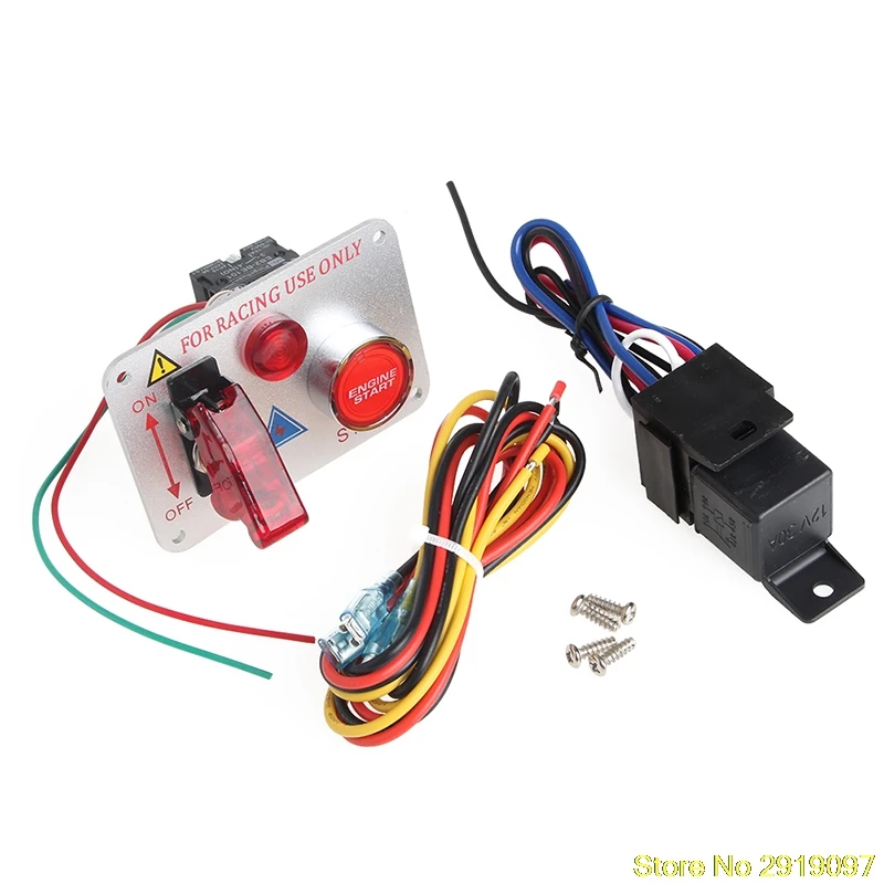 New Arrive 12V Red LED Racing Car Engine Start Push Button Ignition Switch Panel Toggle Drop Shipping Support
New Arrive 12V Red LED Racing Car Engine Start Push Button Ignition Switch Panel Toggle Drop Shipping Support