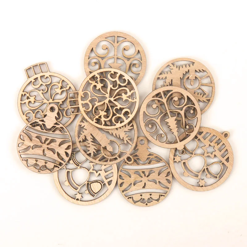 Wooden Christmas Series Pattern Round Hanging Ornament Charm Scrapbooking Handmade Accessory Home Decoration 44mm 10pcs MZ191
Wooden Christmas Series Pattern Round Hanging Ornament Charm Scrapbooking Handmade Accessory Home Decoration 44mm 10pcs MZ191