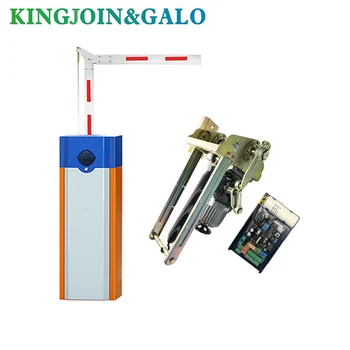 Automatic Barrier Gate System with articulated boom arm for parking access control