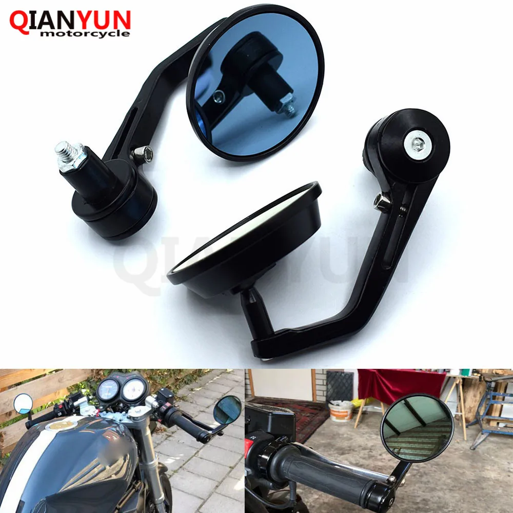 CNC Motorcycle End Bar Side Mirror 7/8"Angle Adjustable Rearview Mirrors For BMW C400X 2018/R nineT pure Scrambler Racer K1600
CNC Motorcycle End Bar Side Mirror 7/8"Angle Adjustable Rearview Mirrors For BMW C400X 2018/R nineT pure Scrambler Racer K1600