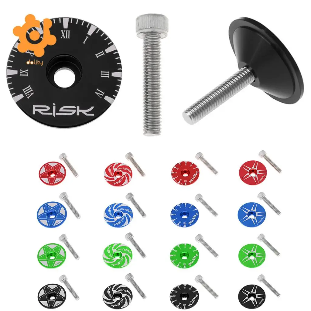 Aluminum Threadless Bicycle Headset Caps 28.6mm (1-1/8 inch) Mountain Road Bike MTB Stem Top Cap Cover Cycling Accessories
Aluminum Threadless Bicycle Headset Caps 28.6mm (1-1/8 inch) Mountain Road Bike MTB Stem Top Cap Cover Cycling Accessories