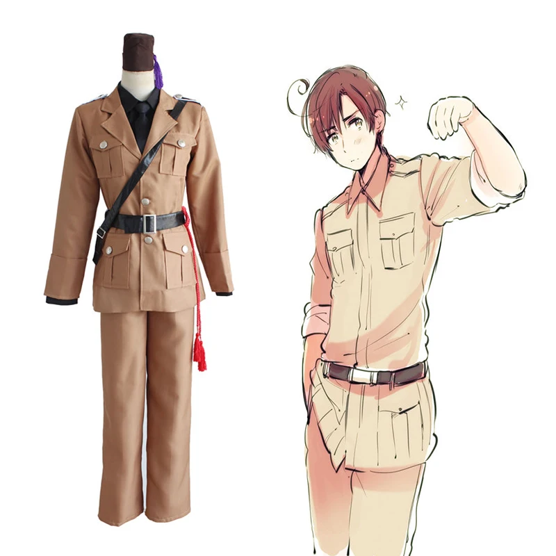Anime Hetalia Axis Powers Cosplay Costumes Romano Lovino Vargas Uniform Cosplay Costumes Halloween Carnival Party APH Cosplay
Anime Hetalia Axis Powers Cosplay Costumes Romano Lovino Vargas Uniform Cosplay Costumes Halloween Carnival Party APH Cosplay