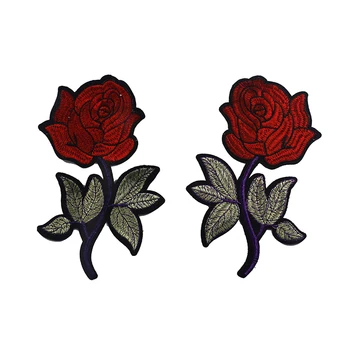 10pair Red Floral Lace Embroidery Applique Lace Fabric Patches Sew on Embossed Applique Dress Decorated Sewing Supplies TH358 
10pair Red Floral Lace Embroidery Applique Lace Fabric Patches Sew on Embossed Applique Dress Decorated Sewing Supplies TH358