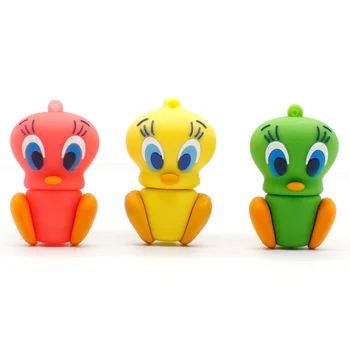 Cartoon USB 2.0 Flash Drives 32 GB Yellow Bird Cute Pendrive 64 GB Real Capacity 4GB 8GB 16GB 32GB USB Memory Stick Anime U Disk
Cartoon USB 2.0 Flash Drives 32 GB Yellow Bird Cute Pendrive 64 GB Real Capacity 4GB 8GB 16GB 32GB USB Memory Stick Anime U Disk