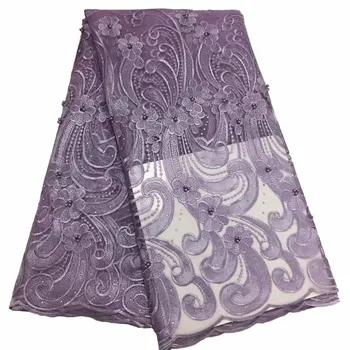 African Lace Fabric Nigerian Evening Dresses Sewing Fabrics 2019 High Quality beads stones Mesh For Wedding blue purple
African Lace Fabric Nigerian Evening Dresses Sewing Fabrics 2019 High Quality beads stones Mesh For Wedding blue purple