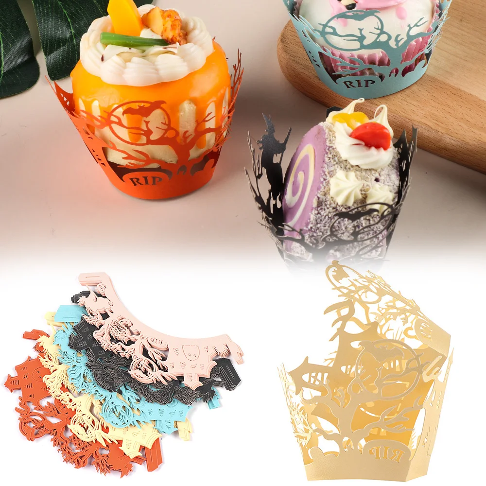 12pc/Set Halloween Witch Cupcake Wrappers Artistic Cake Paper Cups Liner Baking Cup Muffin Case Trays Party Supplies Baking Cup
12pc/Set Halloween Witch Cupcake Wrappers Artistic Cake Paper Cups Liner Baking Cup Muffin Case Trays Party Supplies Baking Cup