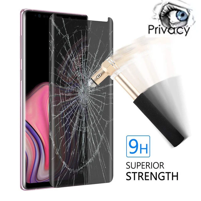 Anti Spy Tempered Glass For Samsung Galaxy S9 S8 Plus Note 8 9 Protecct Privacy Screen Protector Anti-Shock Film 3D Curved Glass
Anti Spy Tempered Glass For Samsung Galaxy S9 S8 Plus Note 8 9 Protecct Privacy Screen Protector Anti-Shock Film 3D Curved Glass