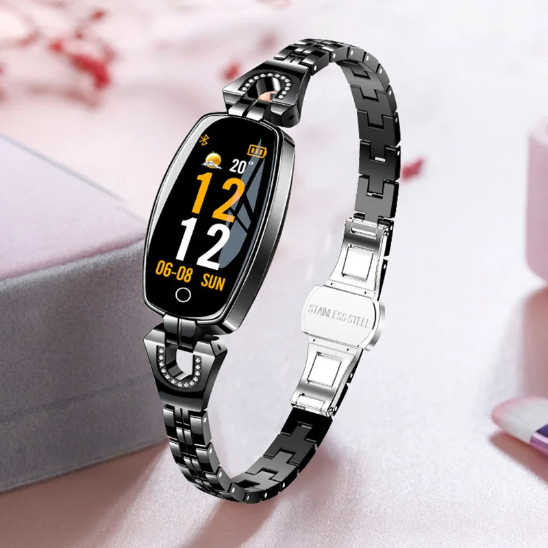 H8 Smart Watch Women Waterproof Blood Pressure Heart Rate Monitoring For Android IOS Fitness Bracelet Smartwatch Drop Shipping
H8 Smart Watch Women Waterproof Blood Pressure Heart Rate Monitoring For Android IOS Fitness Bracelet Smartwatch Drop Shipping