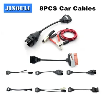 Car Cables TCS TCS Multidiag pro car Diagnostic cable tool connector Full Set 8pcs Car Cable OBD/OBDII 16pin OBD Extend cable
Car Cables TCS TCS Multidiag pro car Diagnostic cable tool connector Full Set 8pcs Car Cable OBD/OBDII 16pin OBD Extend cable