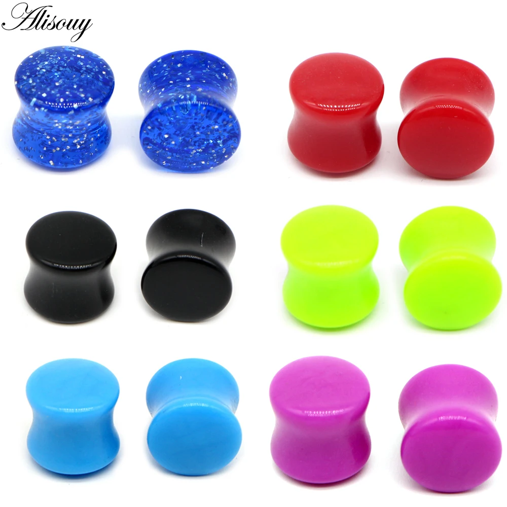 Alisouy NICE piercing body jewelry 1 Pair mixed gauges clear Transparent Tunnels ear expander Stretchers saddle acrylic ear plug
Alisouy NICE piercing body jewelry 1 Pair mixed gauges clear Transparent Tunnels ear expander Stretchers saddle acrylic ear plug